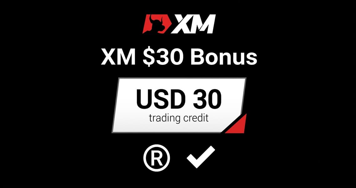 XM 30 dollar no-deposit bonus registration and claiming process